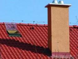 Как заделать дымоход на крыше: способы герметизации Чем обшить дымоход внутри дома